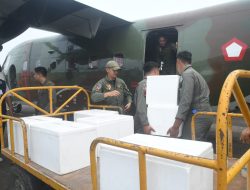 Dry Ice dari Udara, TNI Upayakan Mengurai Asap Karhutla di Palembang