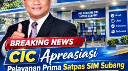 CIC Apreasiasi Pelayanan Prima Satpas SIM Subang Proses Cepat dan Ramah Masyarakat Puas
