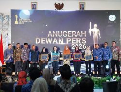 Kapuspen TNI Hadiri Anugerah Dewan Pers 2026